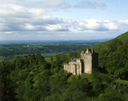 Castle Campbell, Clackmannanshire, Scotland, 15th century tower-house castle